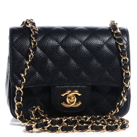 chanel caviar flap bag black|Flap Bags .